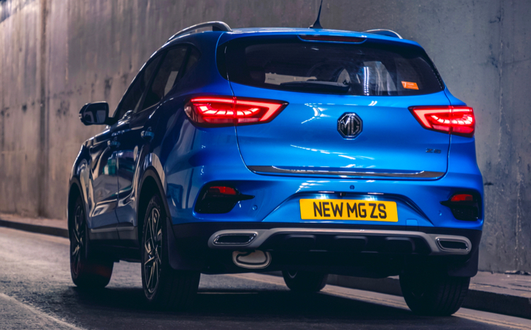 MG ZS Rear 2022