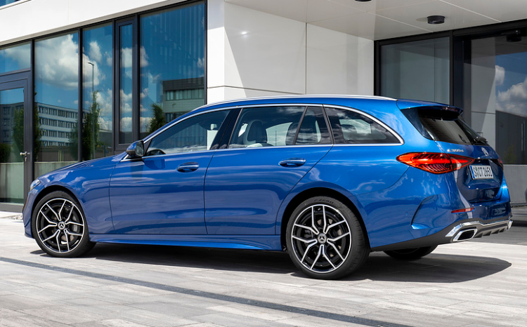 Mercedes C-Class Estate Rear 2023