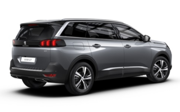 Peugeot 5008 Rear 2022