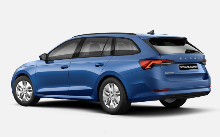 Skoda Octavia Estate Rear 2022
