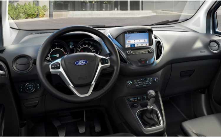 Ford Transit Courier Interior Front 2023