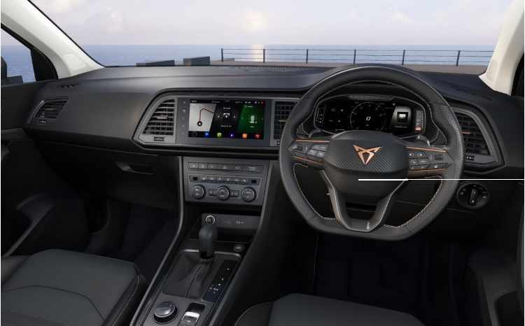 Seat Cupra Ateca Front View