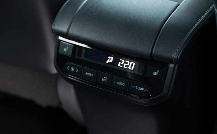 Toyota Highlander Rear Climate 2023